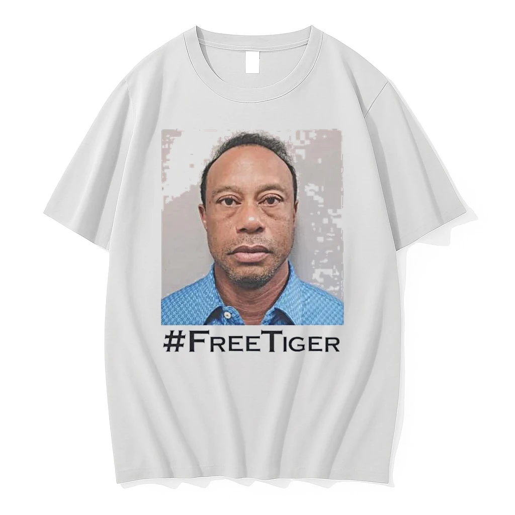 Tiger Woods Mugshot Free Tigers Shirts