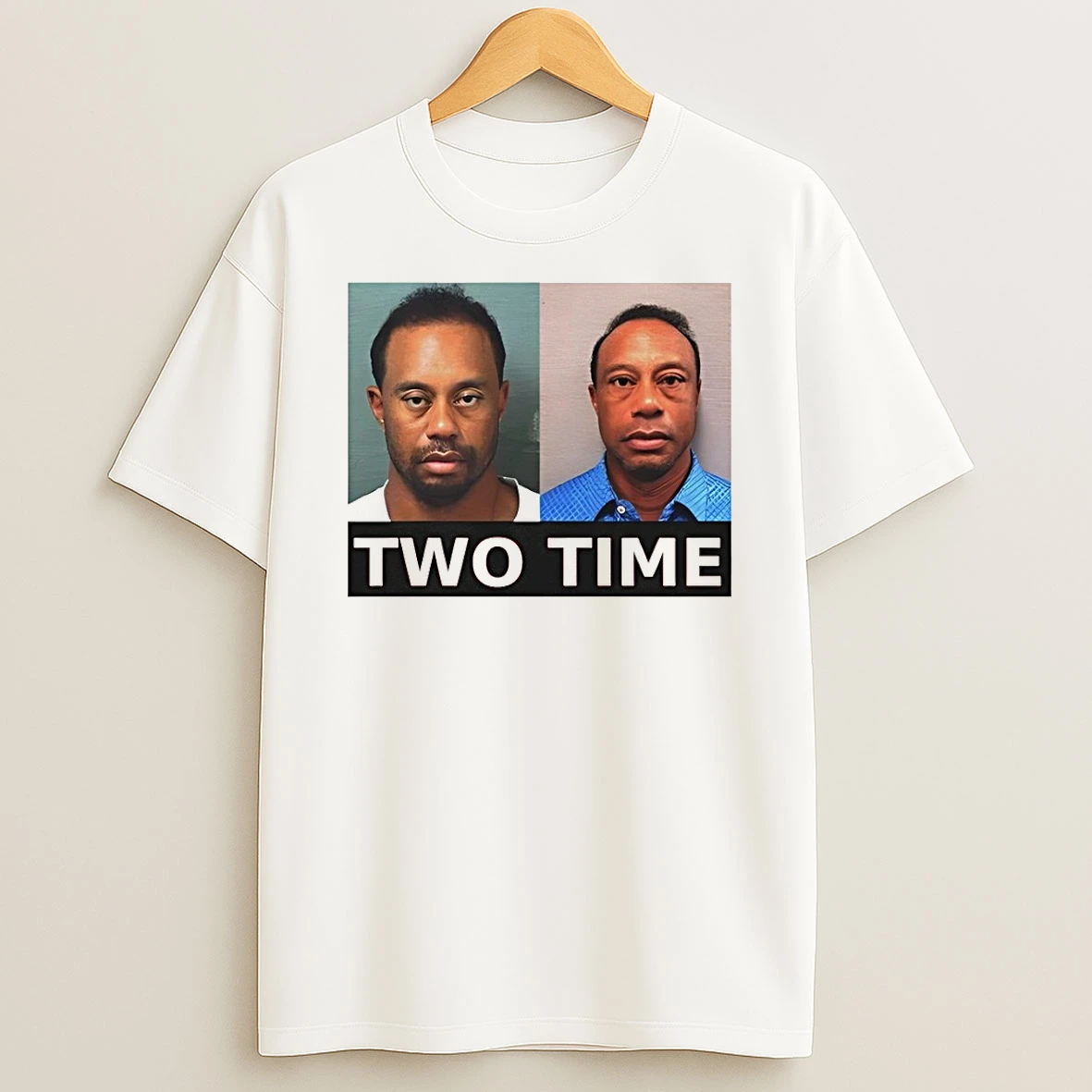 Tiger Woods Mugshot Meme Shirts
