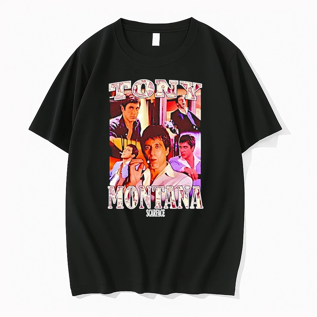 Tony Montana Scarface 80s Movie Vintage Shirts