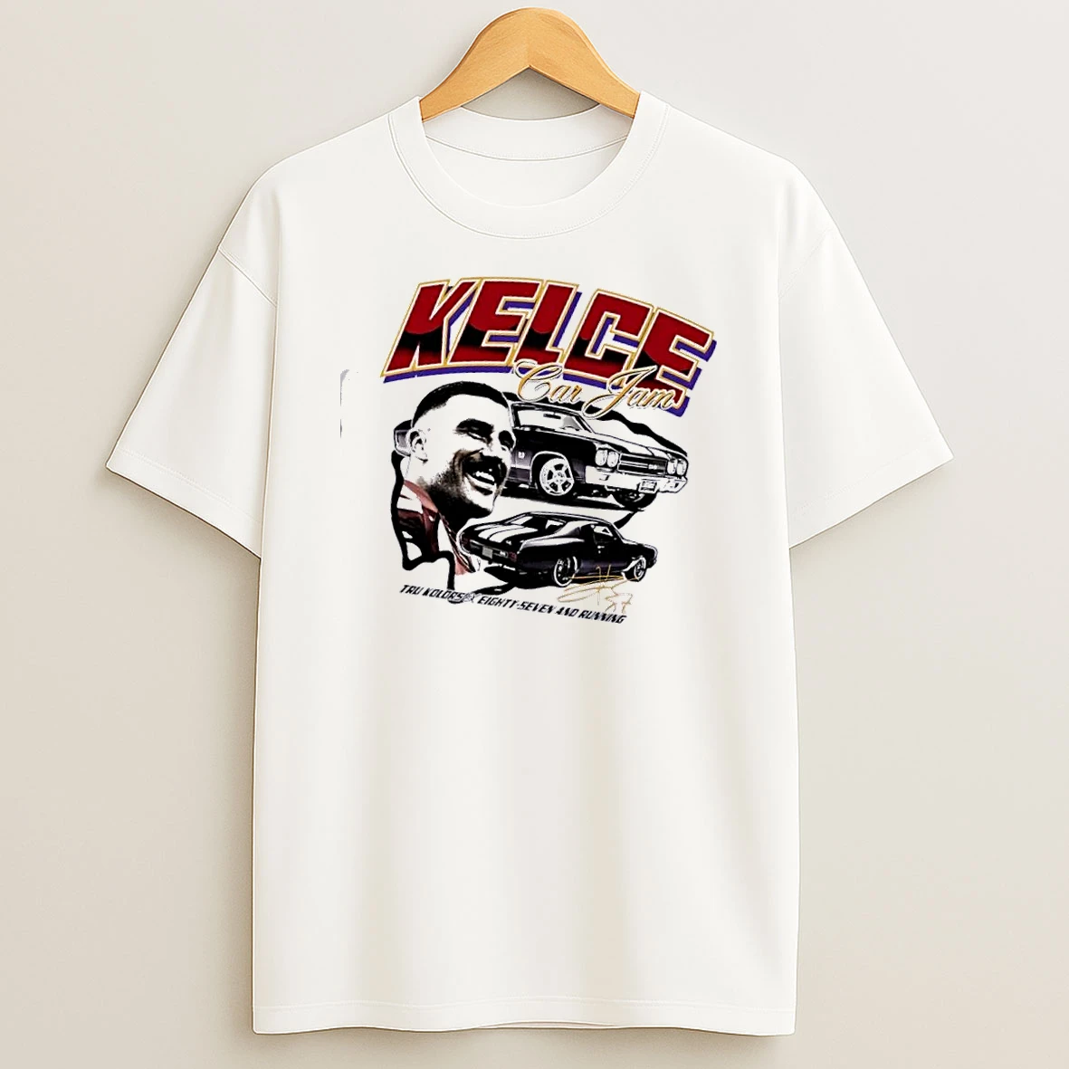 Travis Kelce Car Jam Chevelle Shirts