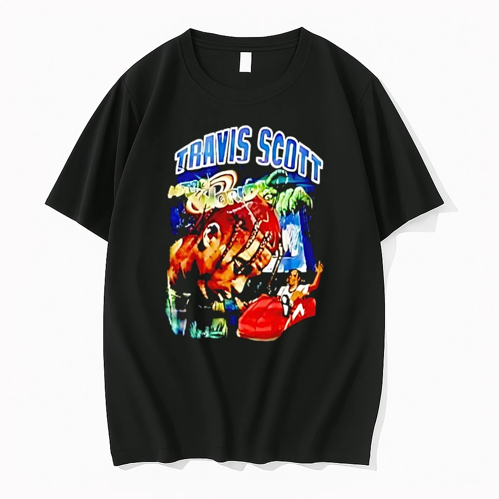 Travis Scott Astroworld Head And Roller Coaster Shirts