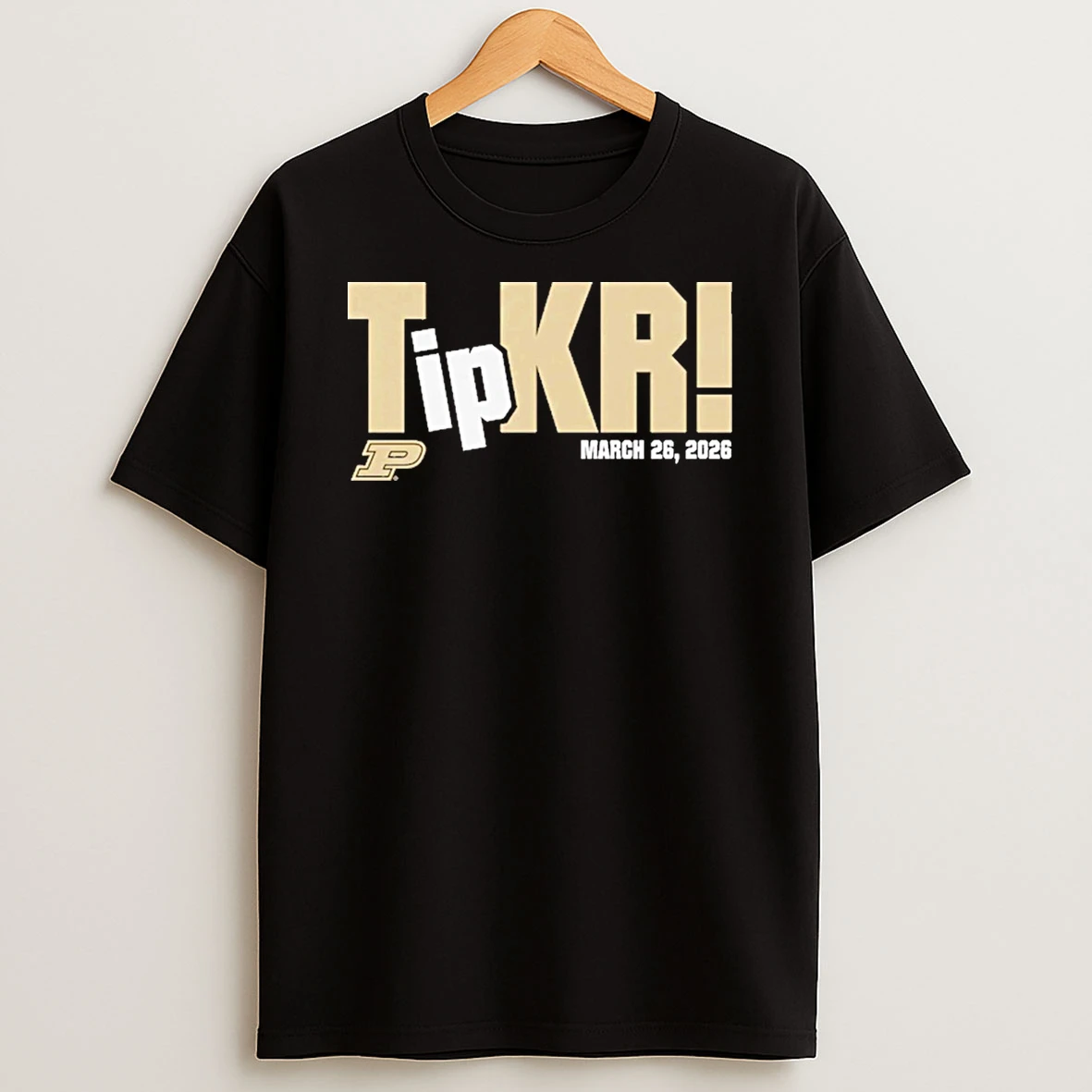 Trey Kaufman Renn Tipkr March 26 2026 Purdue Boilermakers Shirts