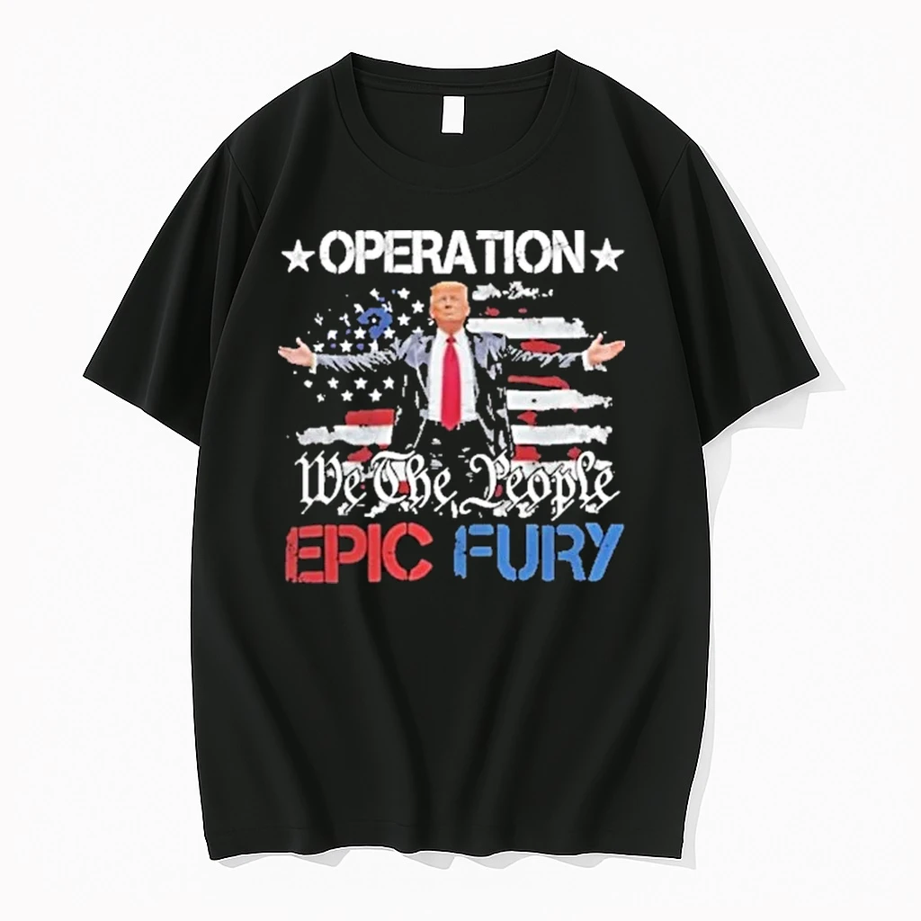 Trump Operation We The People Epic Fury American Flag Tour 2026 Shirts