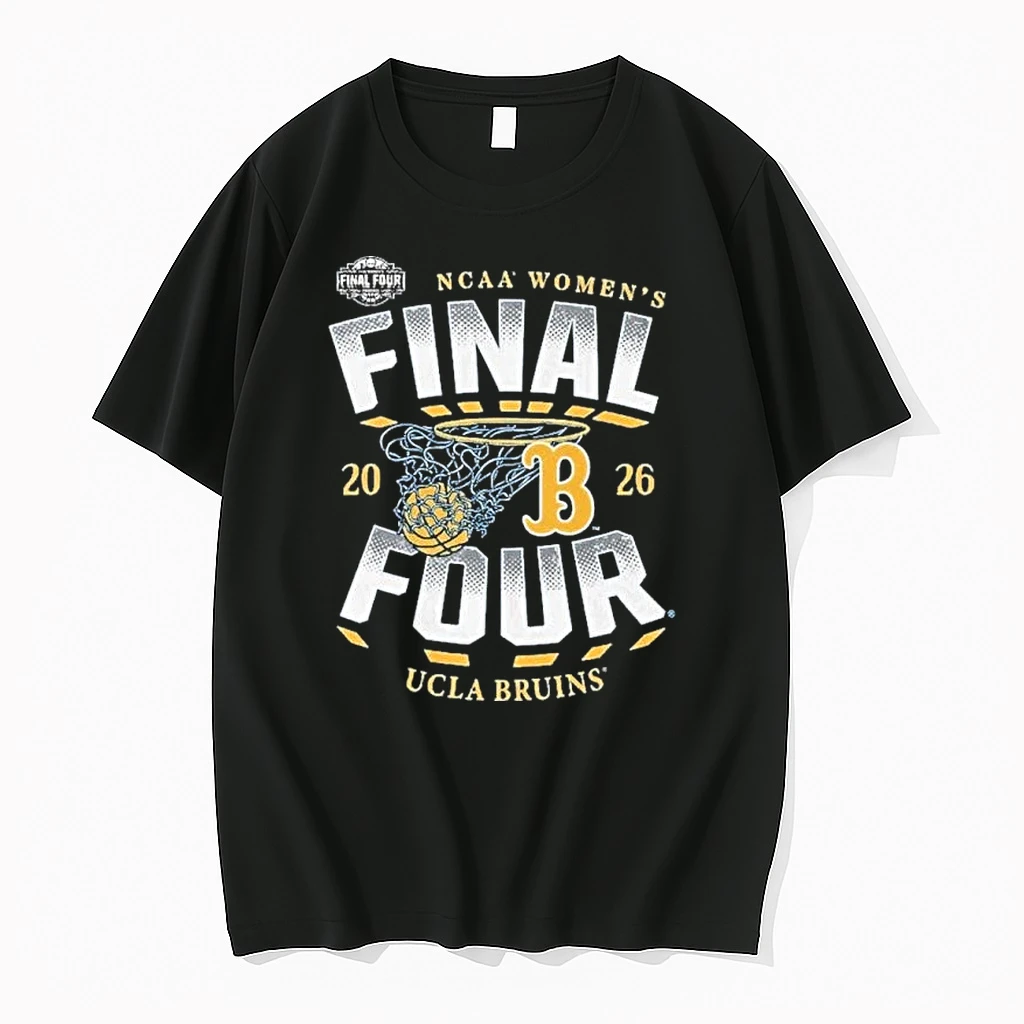 Ucla Womens Basketball 2026 Ncaa Final Four Hoop Tee Shirts