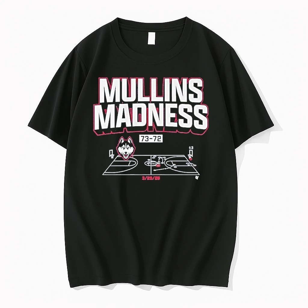 Uconn Basketball Braylon Mullins Madness Shot Diagram Shirts