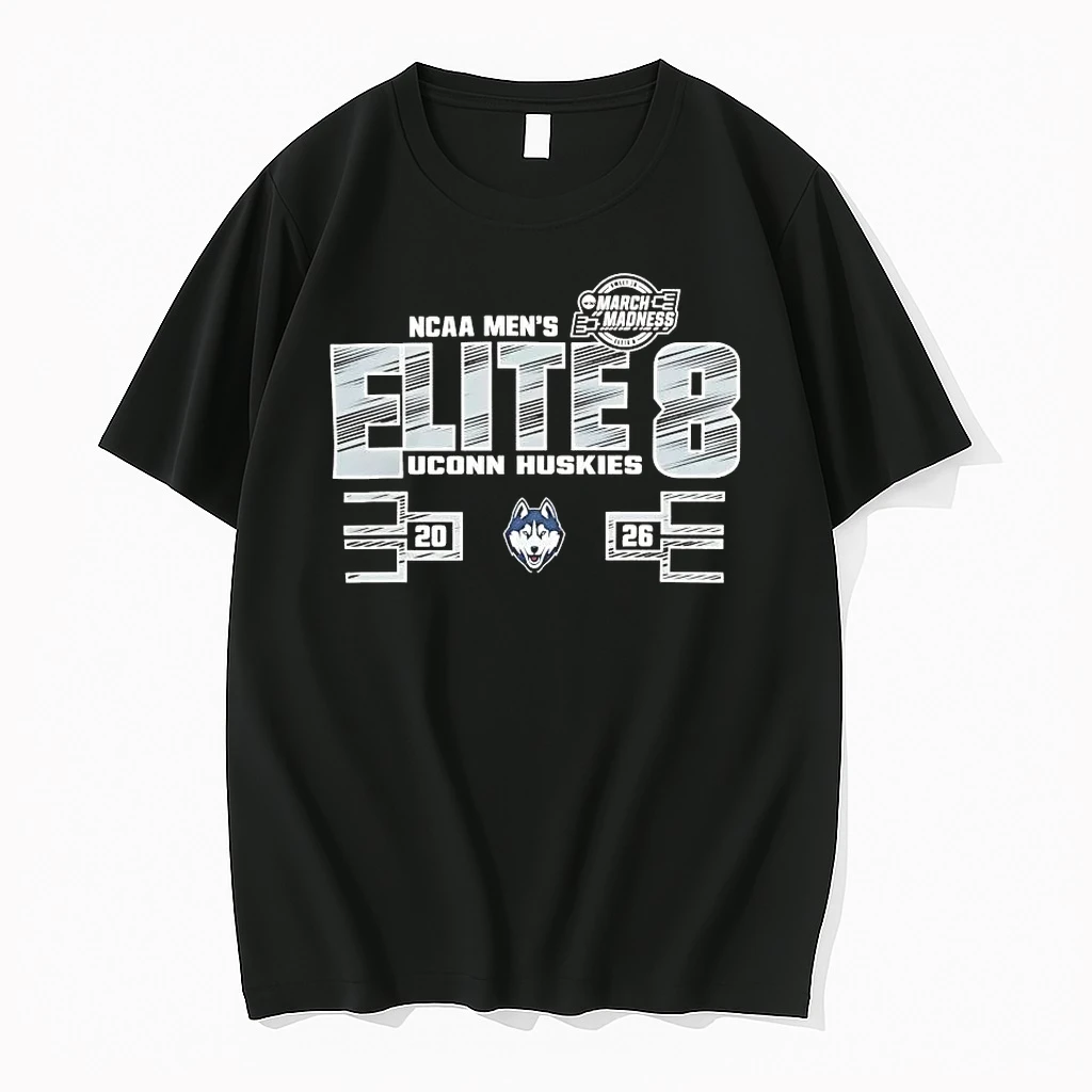 Uconn Huskies 2026 Elite Eight Ncaa Mens Basketball Tee Shirts