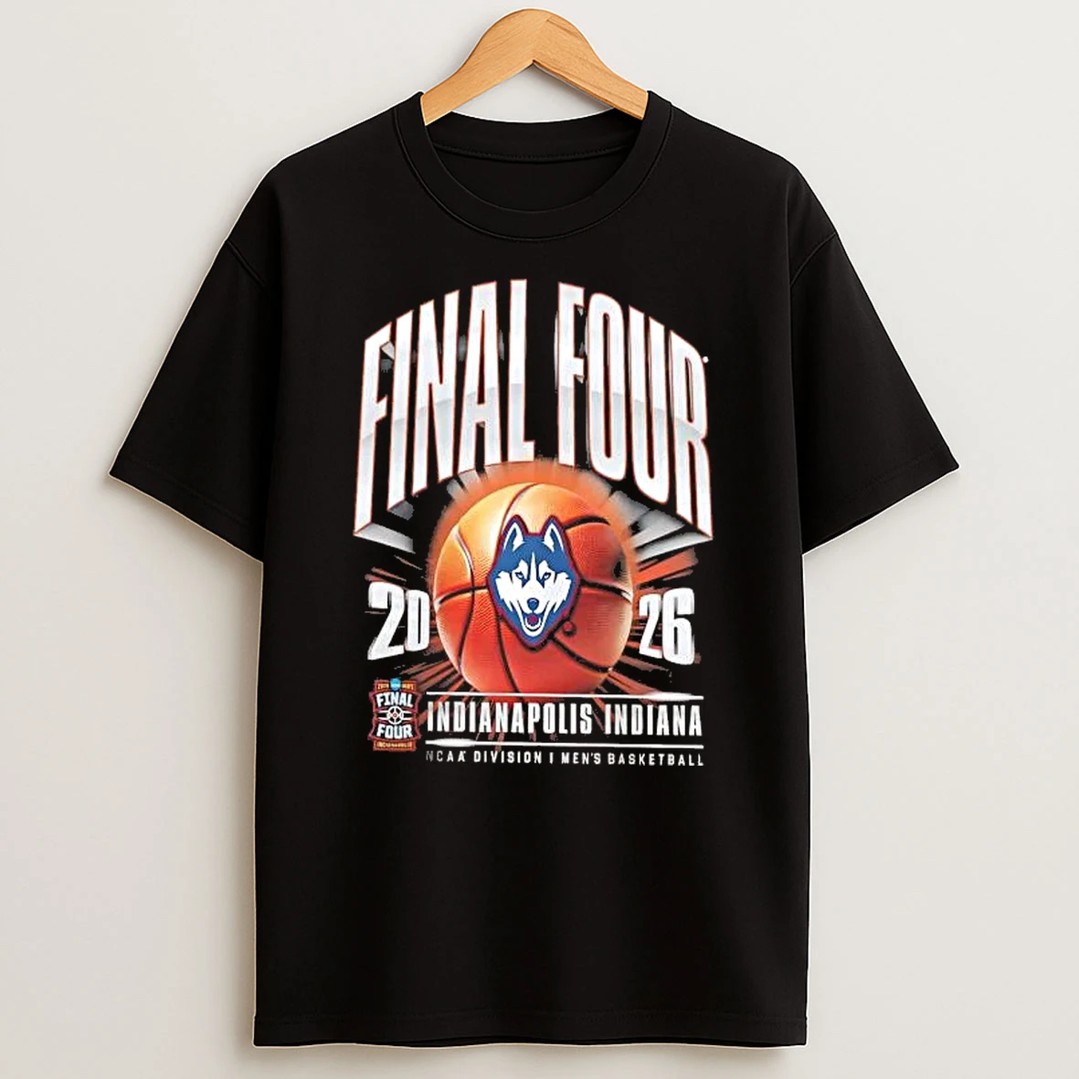 Uconn Huskies 2026 March Madness Final Four Ncaa Mens Basketball Tee Shirts