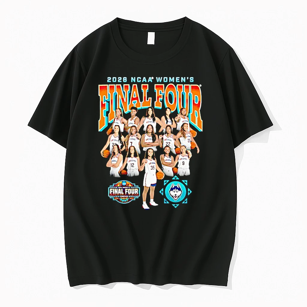 Uconn Huskies 2026 Womens Basketball Team Final Four Shirts