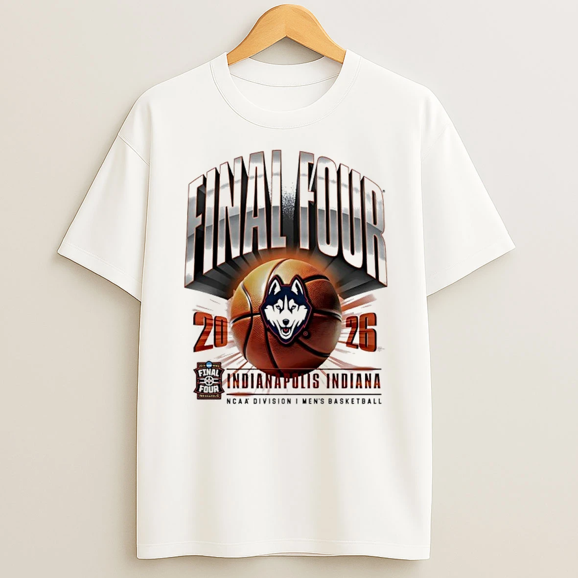 Uconn Huskies Final Four 2026 Ncaa Mens Basketball Tournament March Madness Shirts