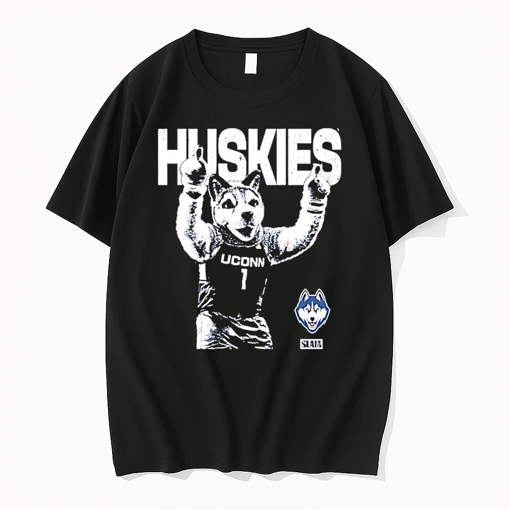 Uconn Huskies Jonathan The Husky Mascot Vintage Shirts