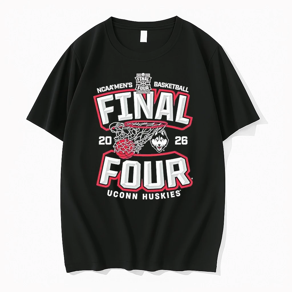 Uconn Huskies Mens Basketball 2026 Final Four Ncaa March Madness Tee Shirts