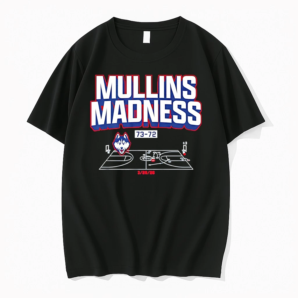Uconn Huskies Mens Basketball Braylon Mullins Madness Shot Diagram Shirts