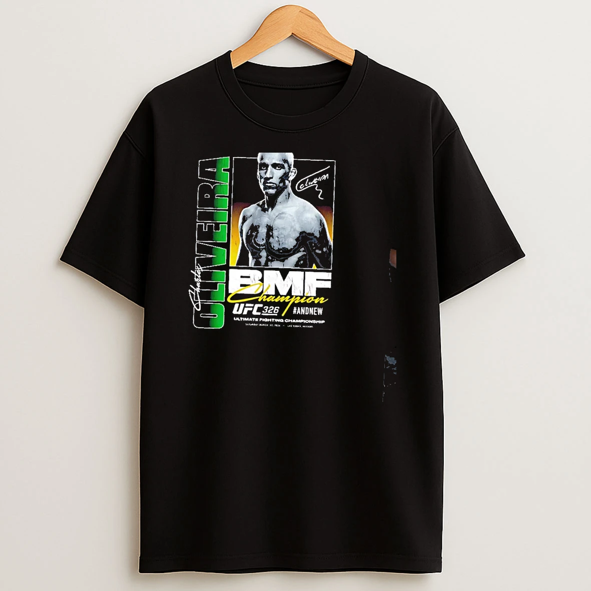 Ufc Charles Oliveira Ufc 326 Andnew Bmf Champion Shirts
