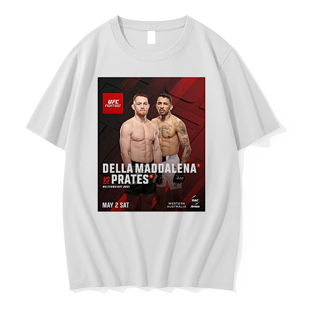 Ufc Fight Night Della Maddalena Vs Prates Welterweight Bout May 2 2026 Shirts