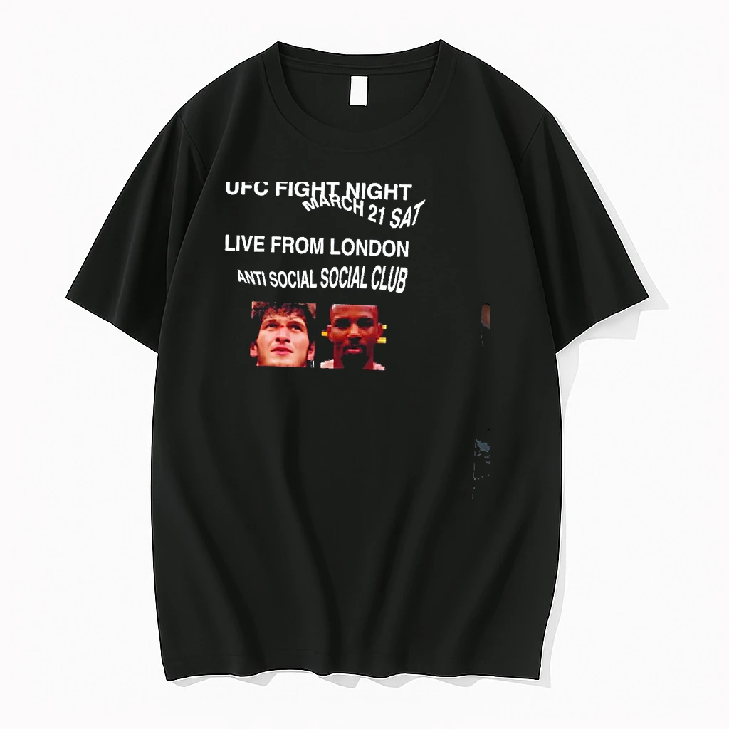 Ufc Fight Night Saturday March 21 London Anti Social Social Club Shirts