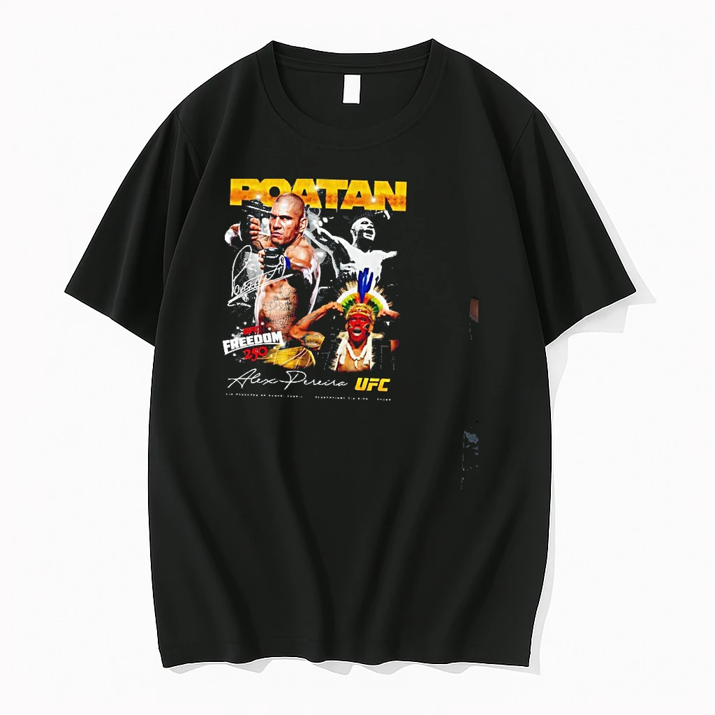 Ufc Poatan Alex Pereira Ufc Freedom 250 Signature Shirts