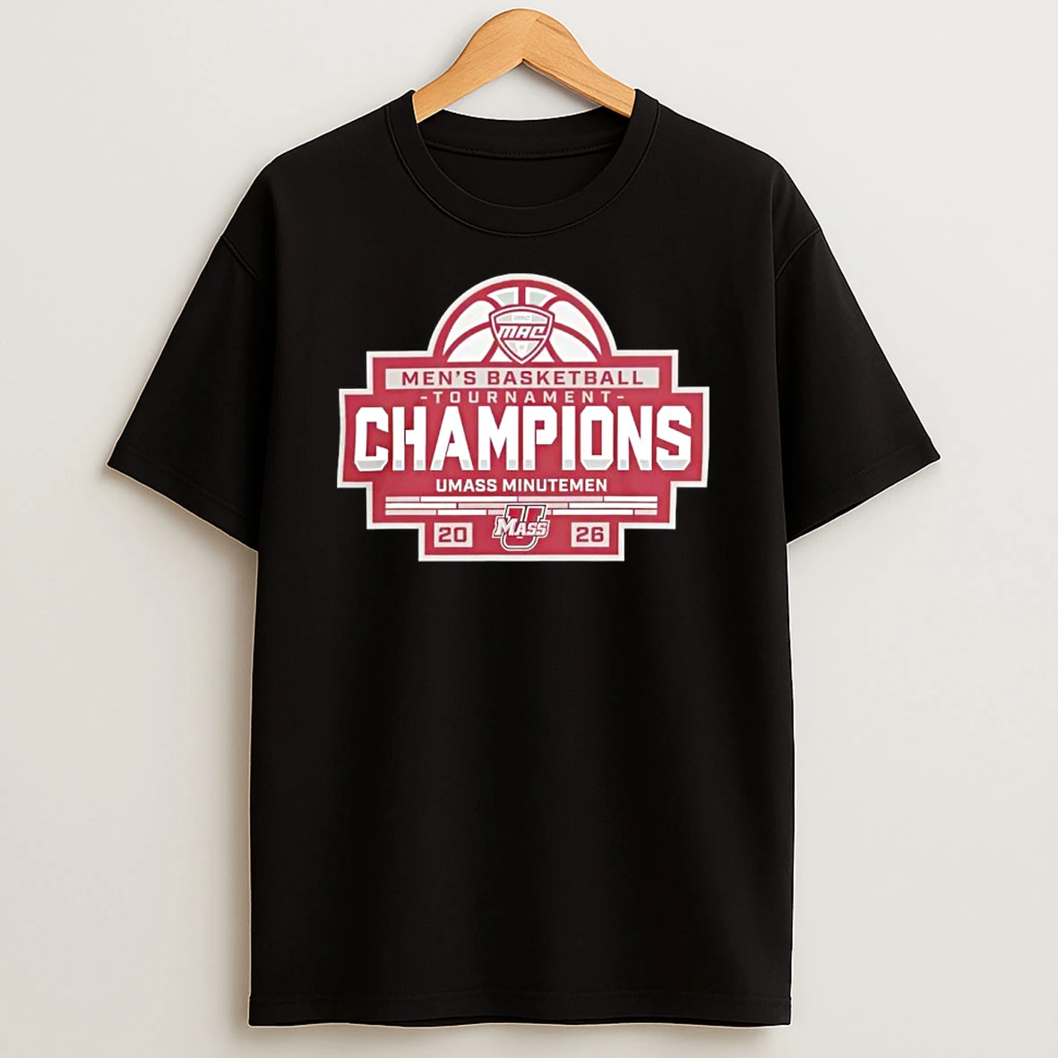 Umass Minutemen 2026 Mac Mens Basketball Tournament Champions 2026 Shirts