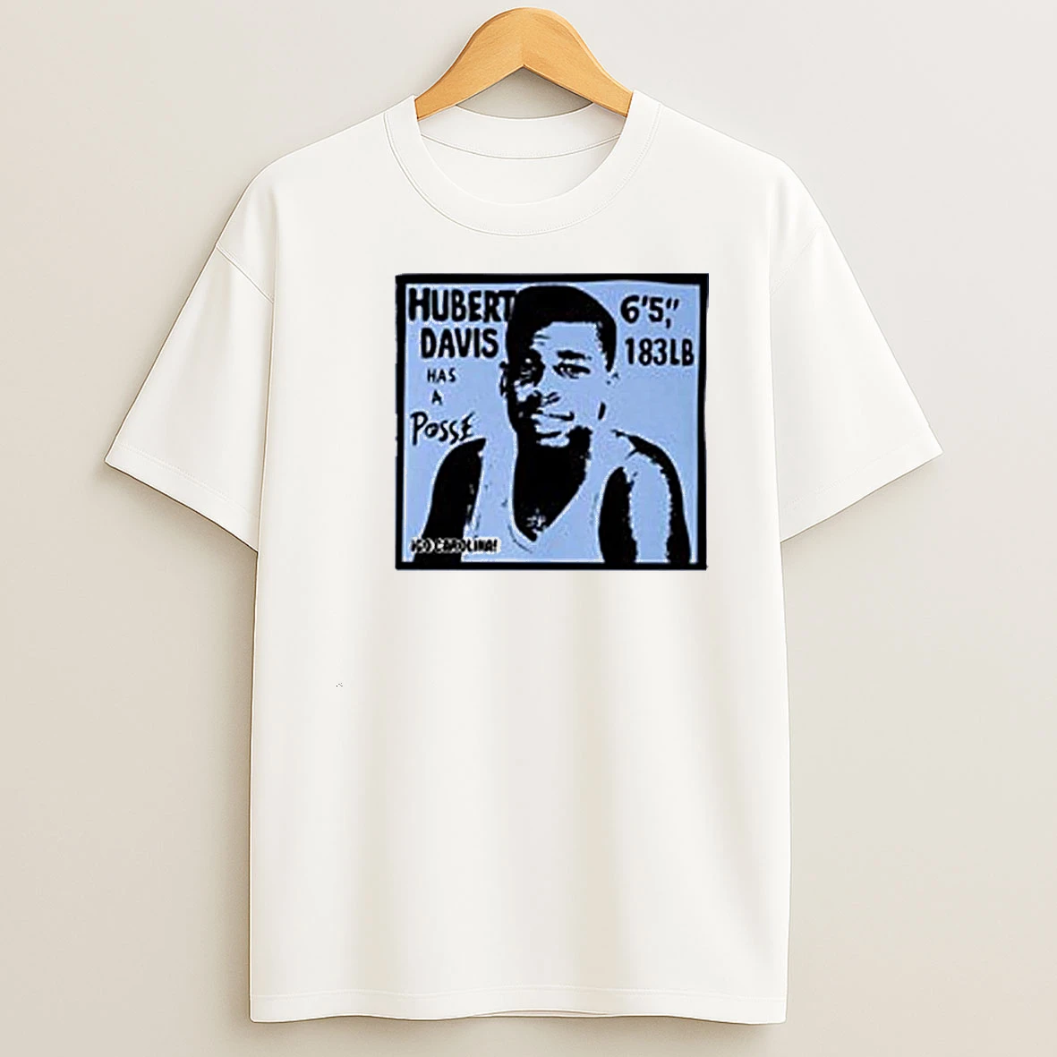Unc Tar Heels Hubert Davis Profile Shirts