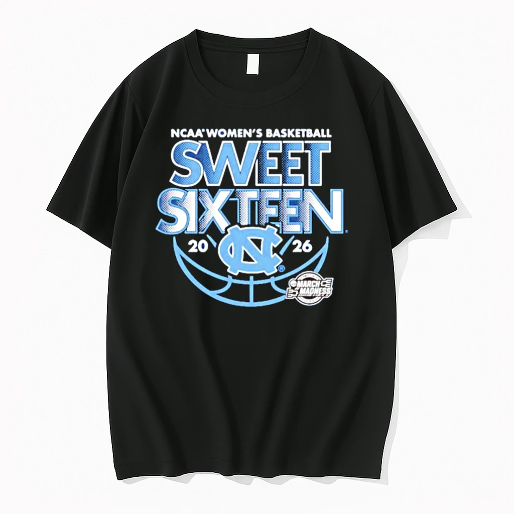 Unc Womens Basketball 2026 Ncaa March Madness Sweet Sixteen Shirts