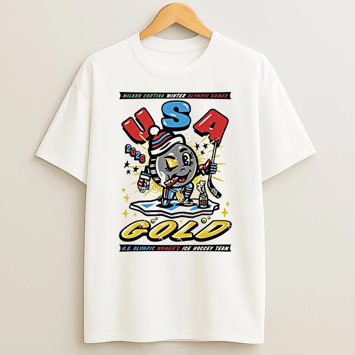 Usa Hockey 2026 U S Womens Ice Hockey Olympic Gold Medalists Shirts