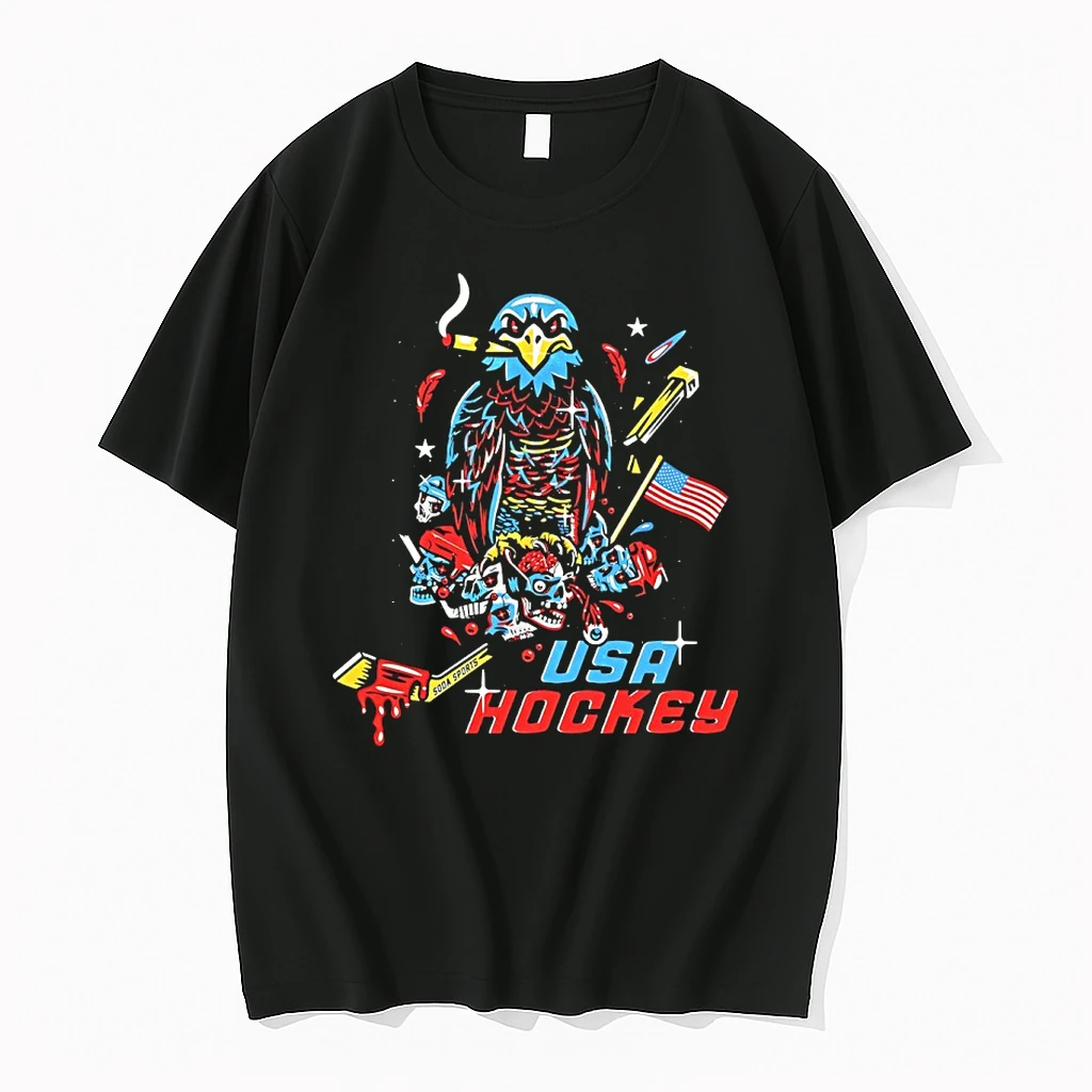 Usa Hockey Eagle Cigar 2026 Olympic Shirts