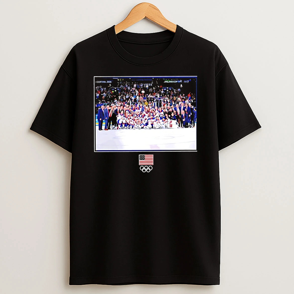 Usa Hockey Medal Moment Photo Shirts