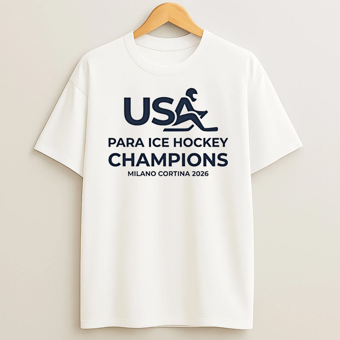 Usa Para Ice Hockey Champions Milano Cortina 2026 Shirts