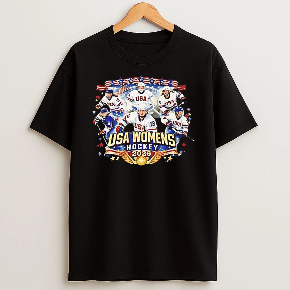 Usa Womens Hockey 2026 Champions Shirts