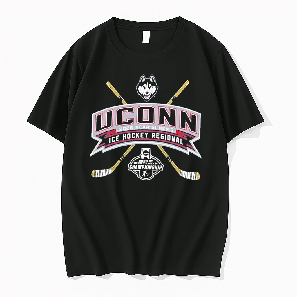Uconn Huskies 2026 Ncaa Di Mens Ice Hockey Regionals Shirts