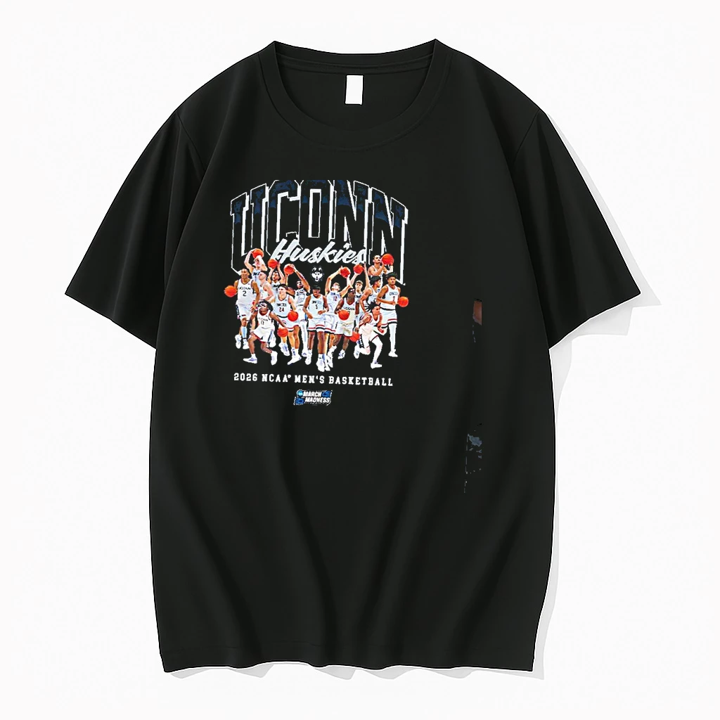 Uconn Huskies 2026 Ncaa March Madness Mens Basketball Team Shirts
