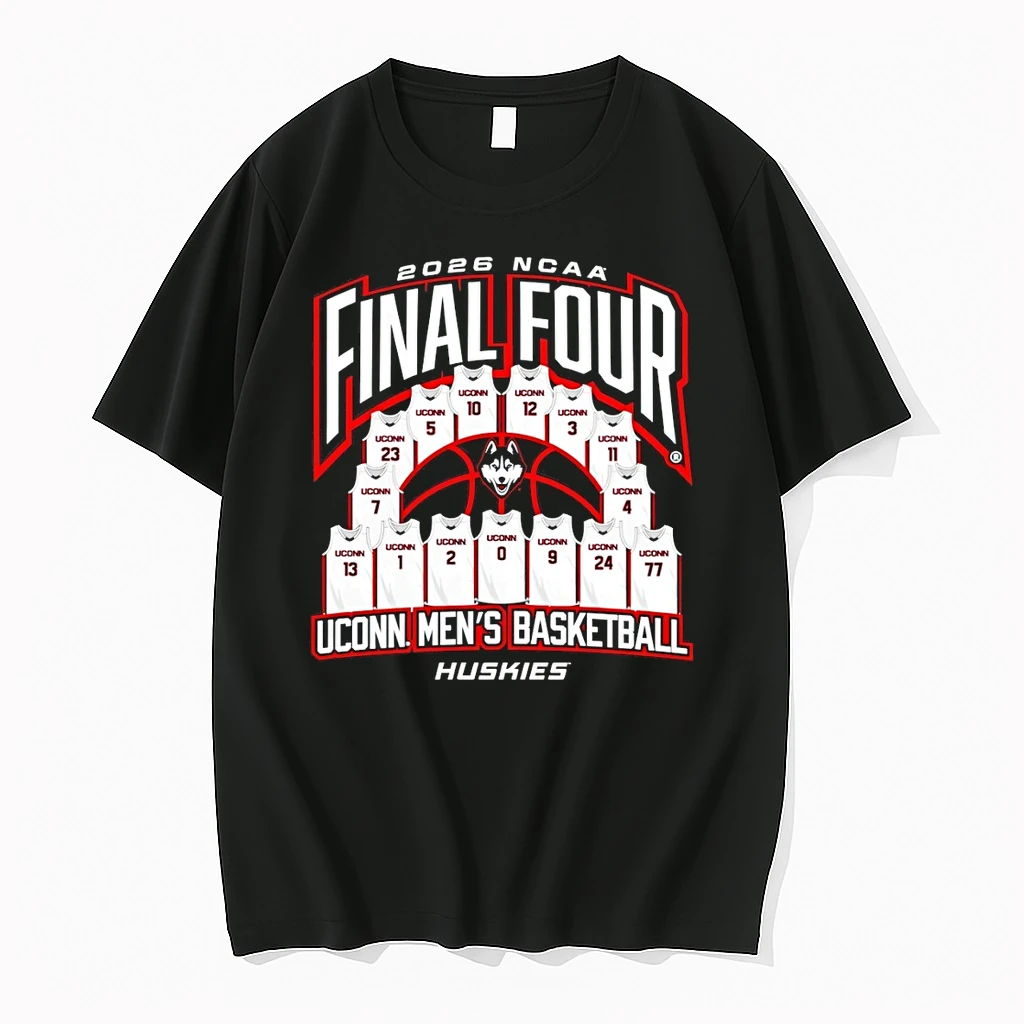 Uconn Huskies Final Four 2026 Mens March Madness Basketball Jersey Shirts