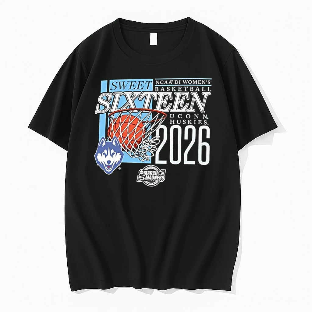 Uconn Huskies Sweet Sixteen 2026 Ncaa D1 Womens Basketball March Madness Shirts