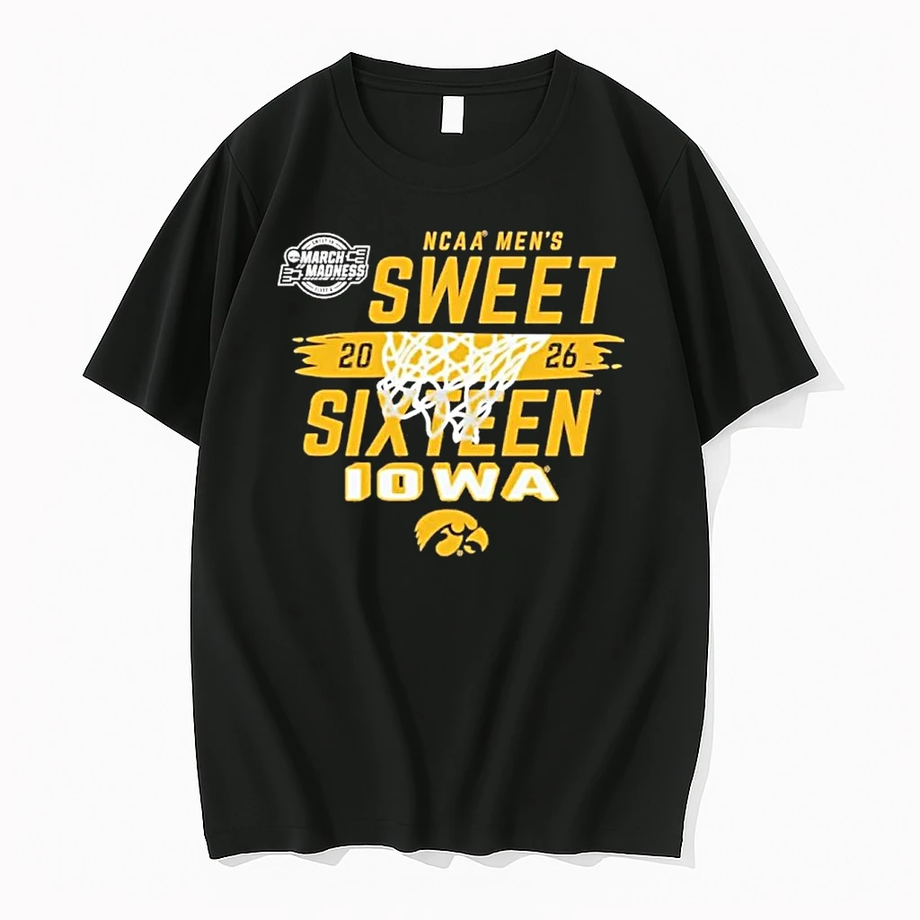 University Of Iowa Mens Basketball Sweet Sixteen Bound Shirts