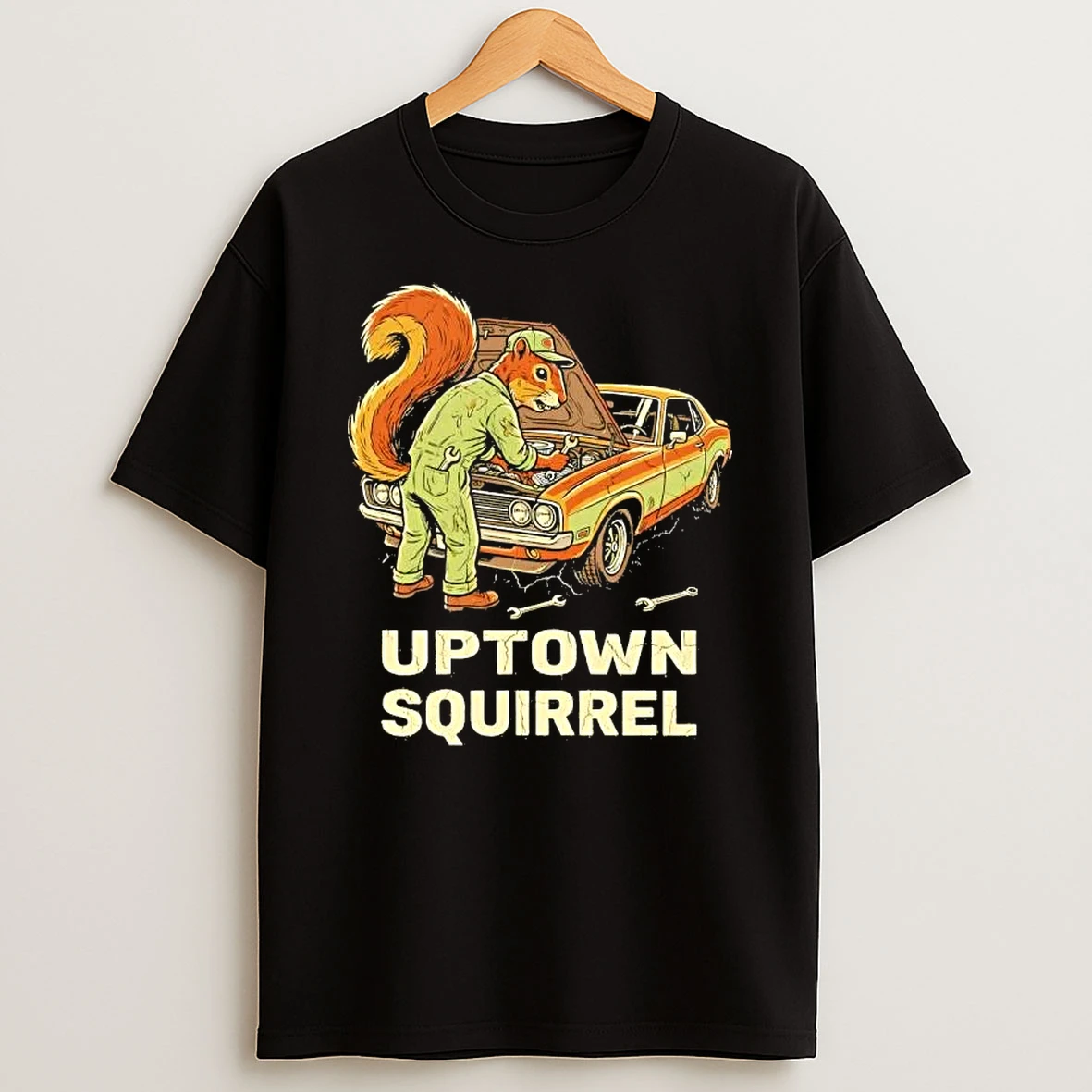 Uptown Squirrel Cartoon Shirts