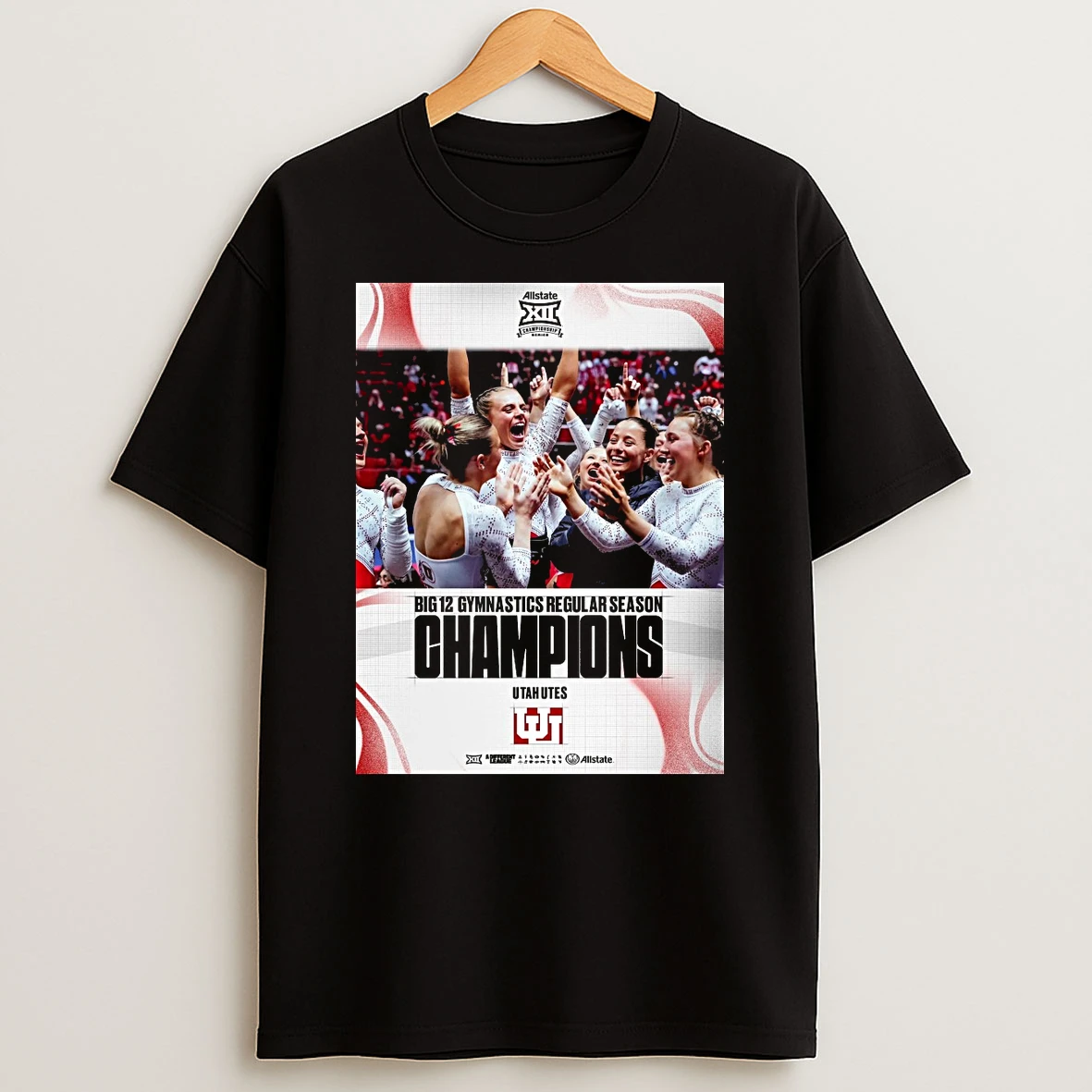 Utah Utes Big 12 Gymnastics Regular Season Champions 2026 Shirts