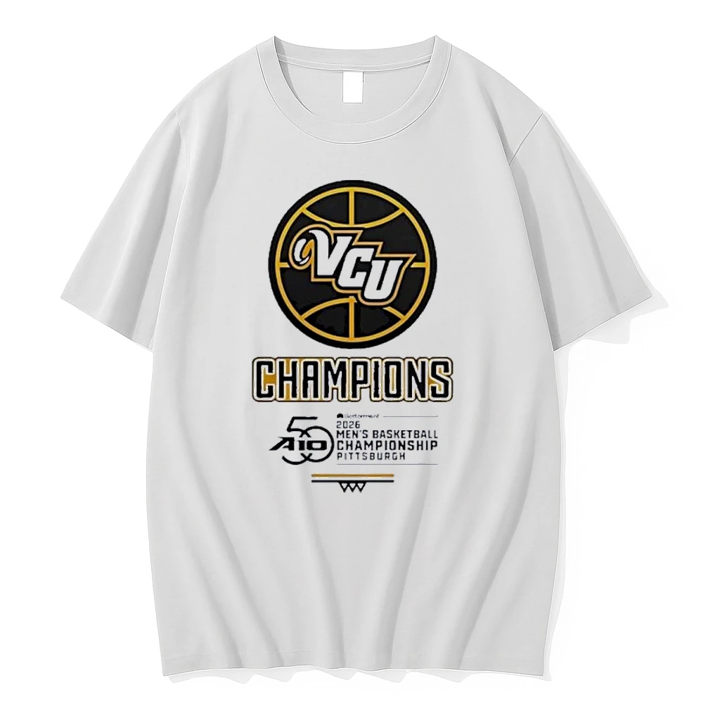 Vcu Rams 2026 A10 Mens Basketball Champions Locker Room Shirts