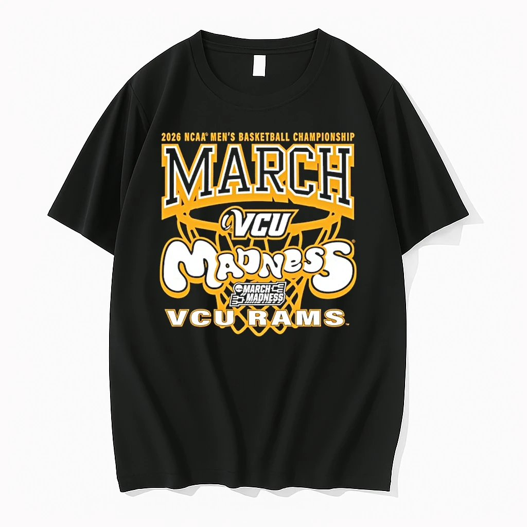 Vcu Rams March Madness 2026 Ncaa Mens Basketball Shirts
