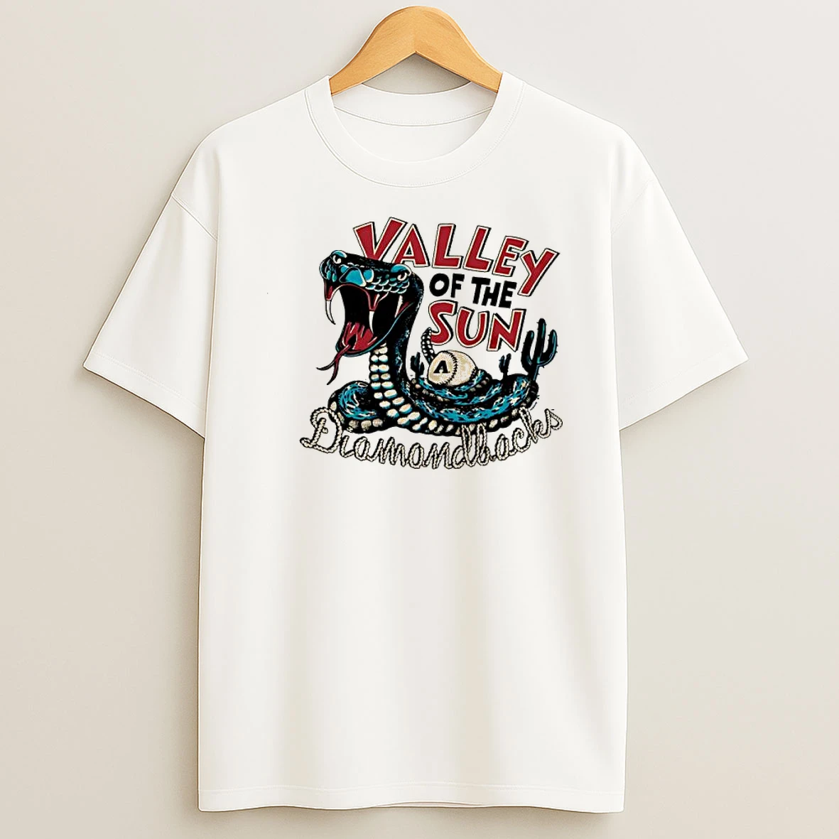 Valley Of The Sun Diamondbacks Snake Baseball Cactus Shirts