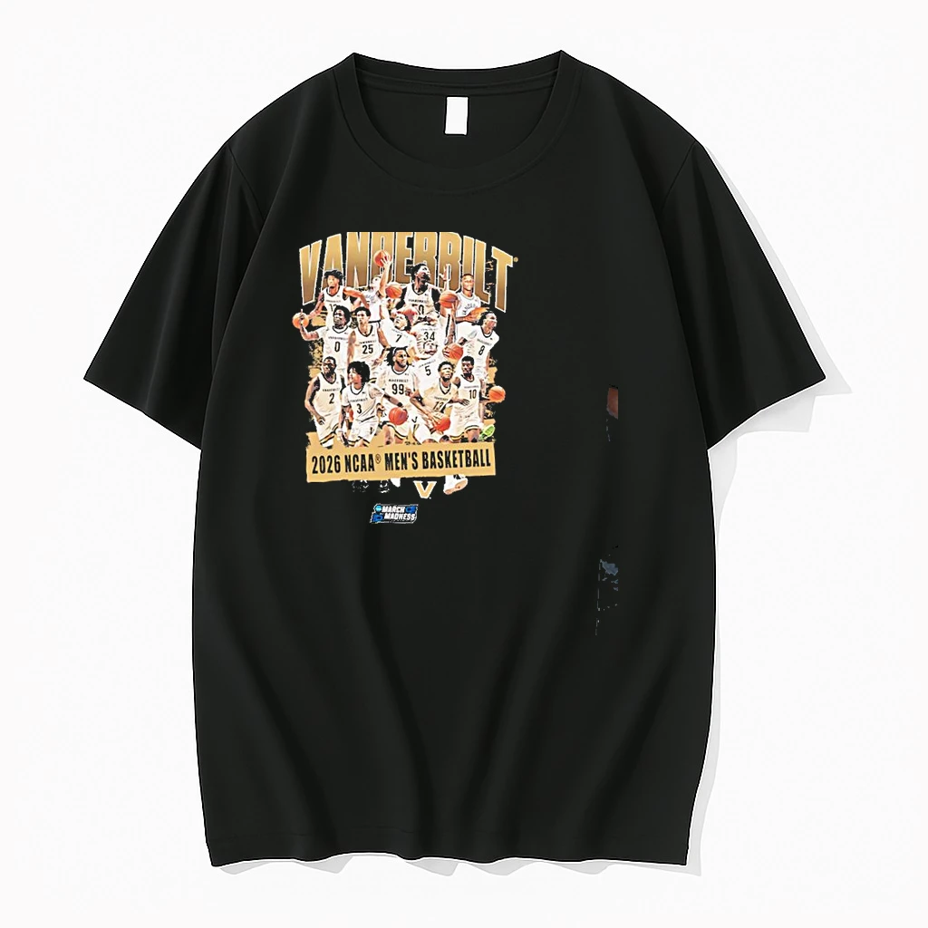 Vanderbilt Commodores Ncaa Mens Basketball March Madness 2026 Shirts