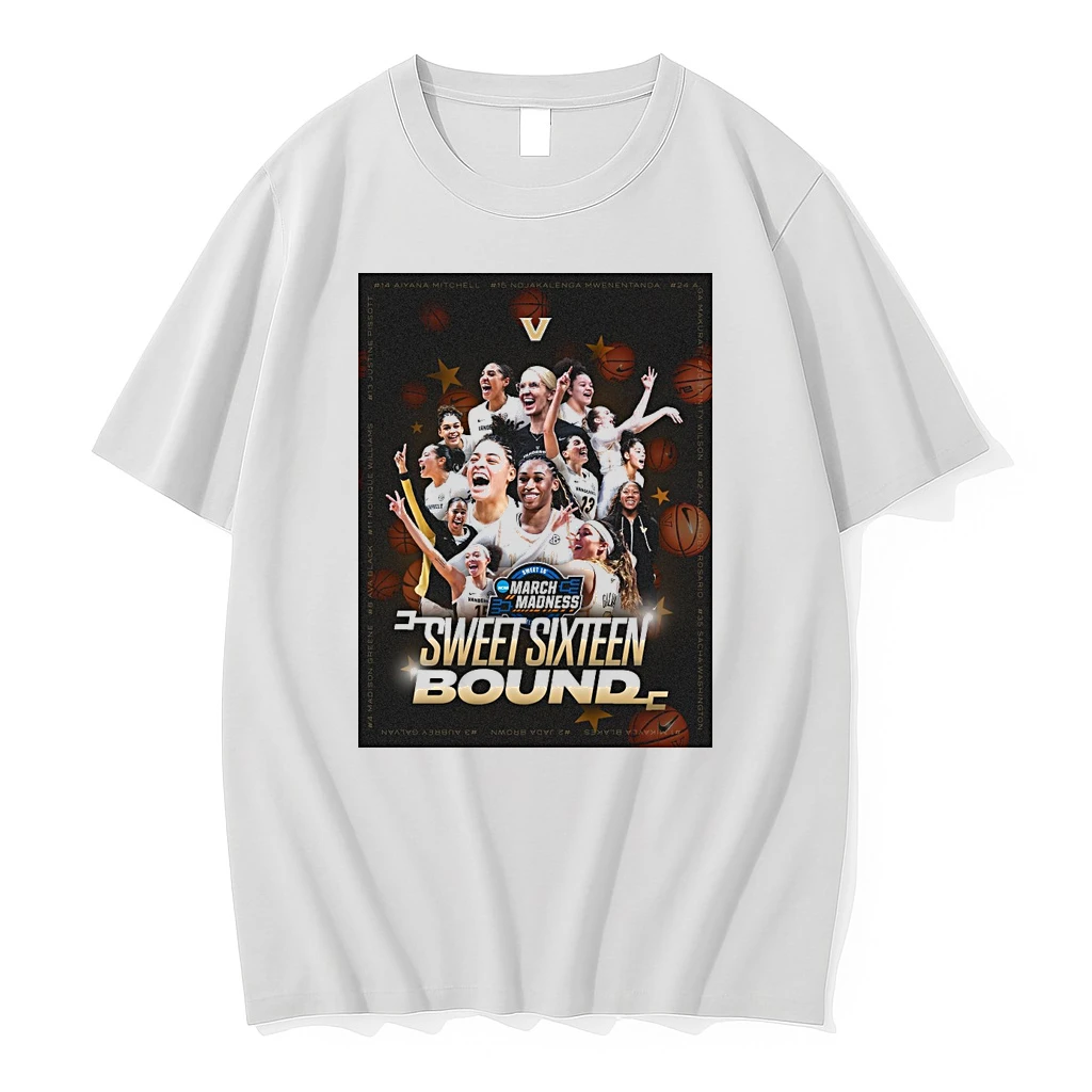 Vanderbilt Commodores Wbb Ncaa Sweet Sixteen Bound 2026 Shirts