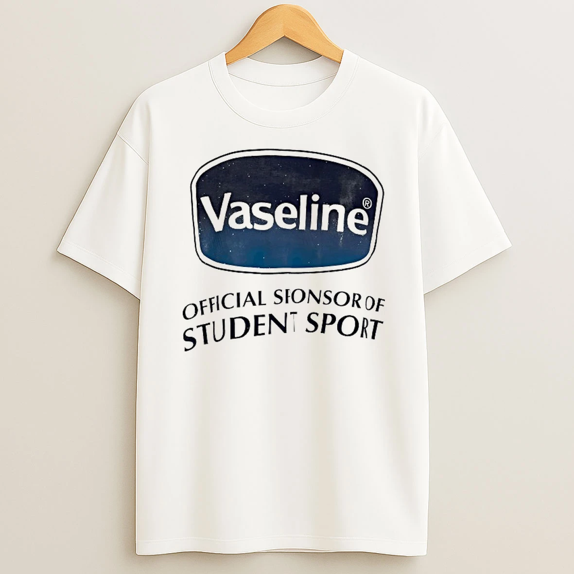 Vaseline Sponsor Of Student Sport Shirts