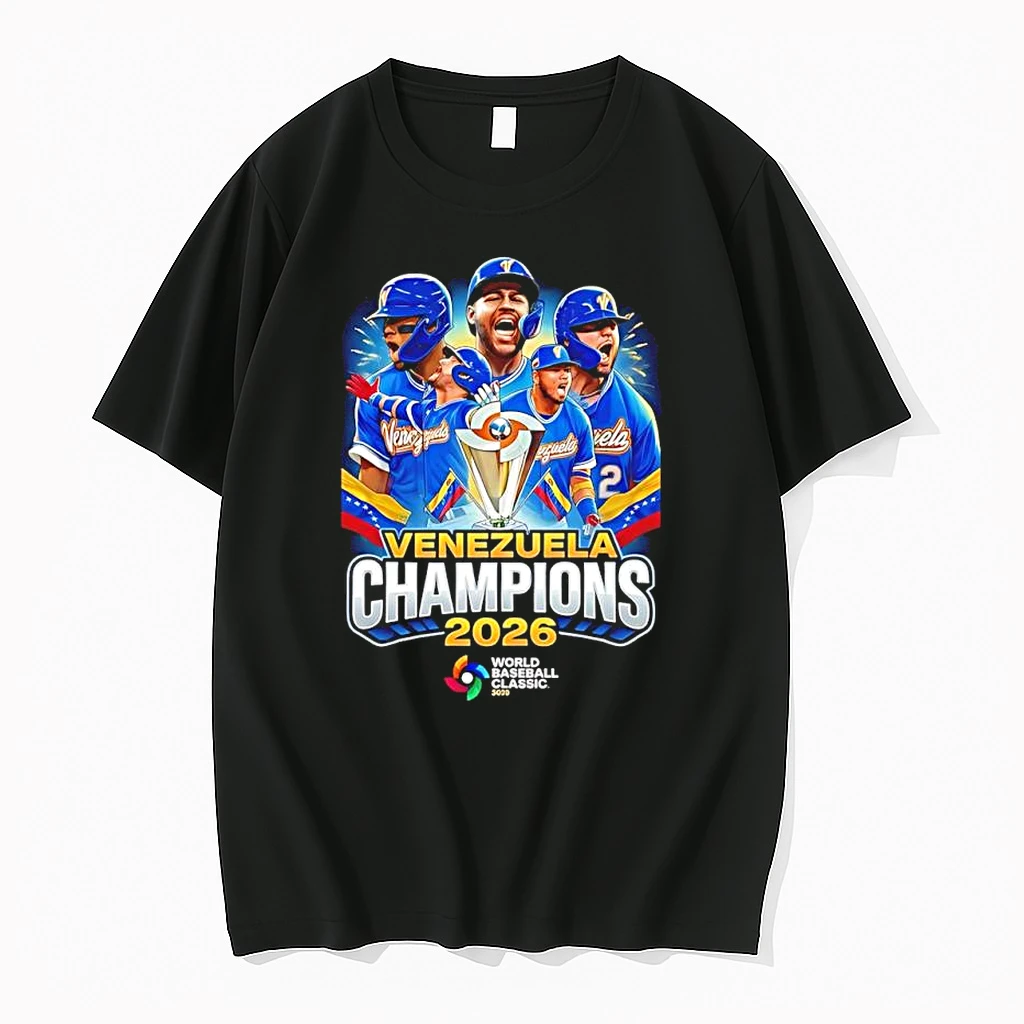 Venezuela World Baseball Classic Champions 2026 Players And Trophy Shirts