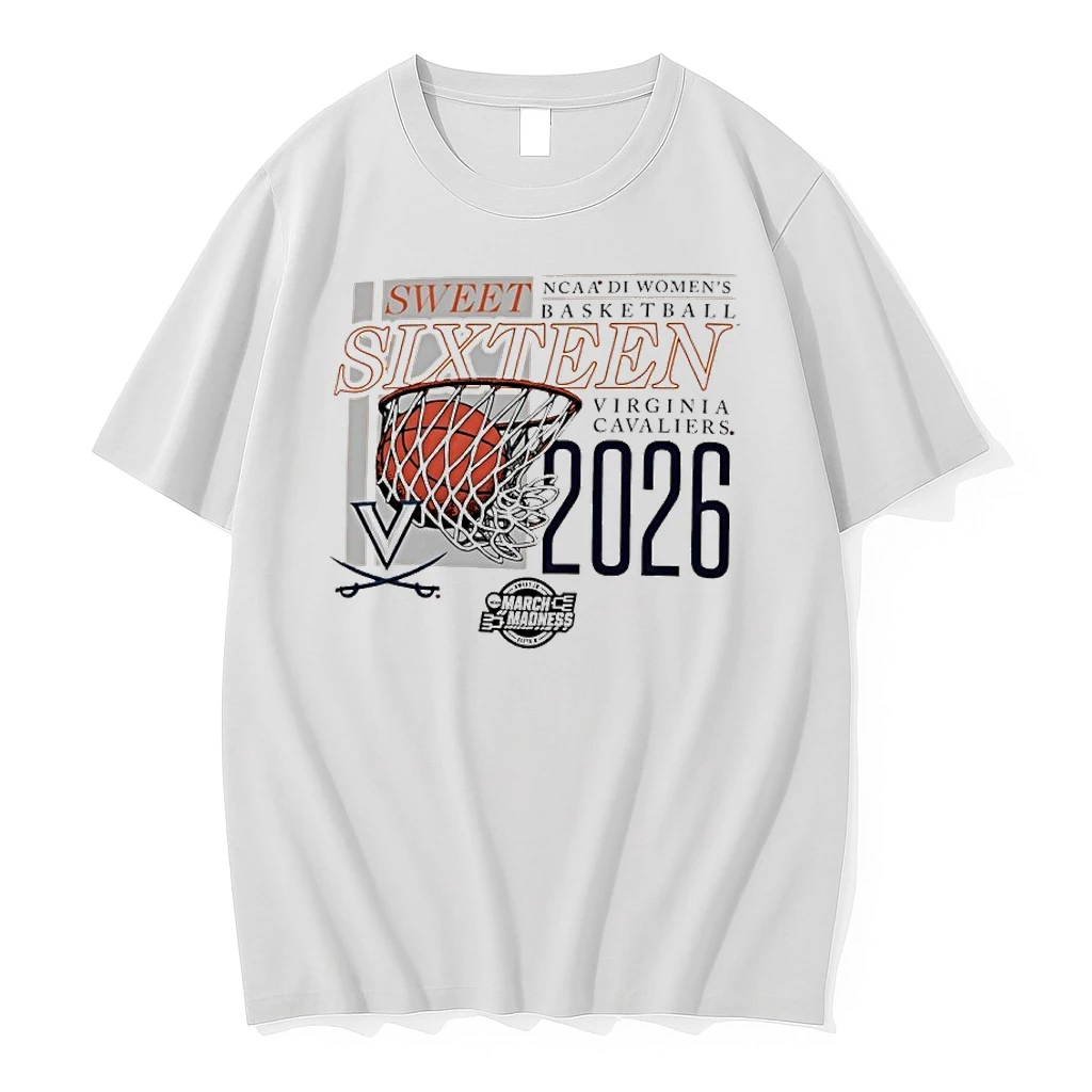 Virginia Cavaliers Sweet Sixteen 2026 Ncaa D1 Womens Basketball March Madness Shirts