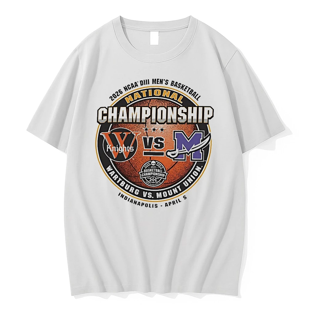 Wartburg Knights Vs Mount Union 2026 Ncaa Division Iii Mens Basketball National Championship Indianapolis Indiana April 5 2026 Shirts
