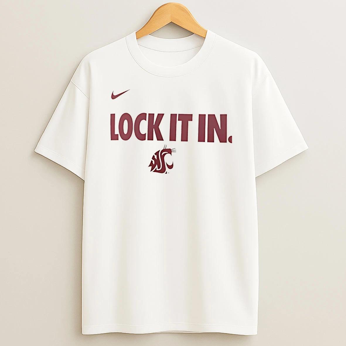 Washington State Cougars Lock It In 2026 On Court Bench Shirts