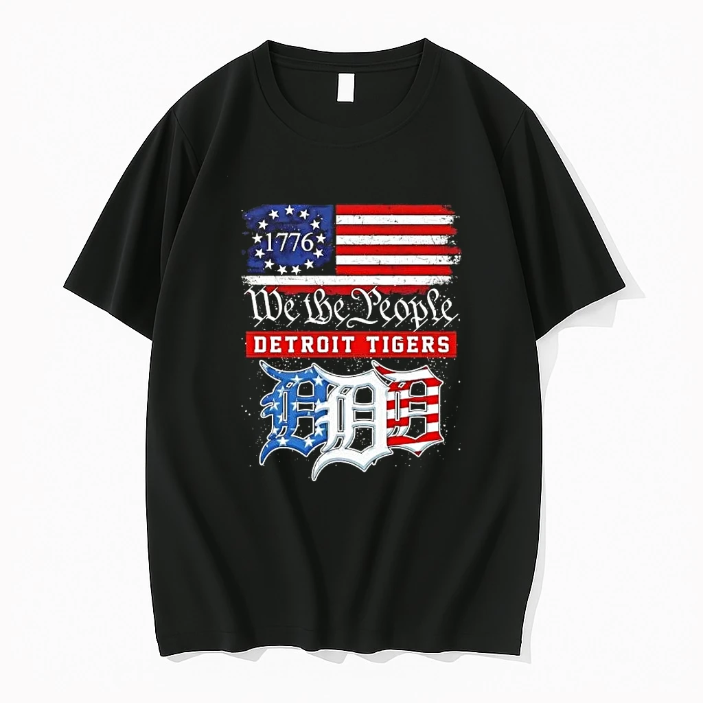 We The People Detroit Tigers X American Since 1776 Shirts