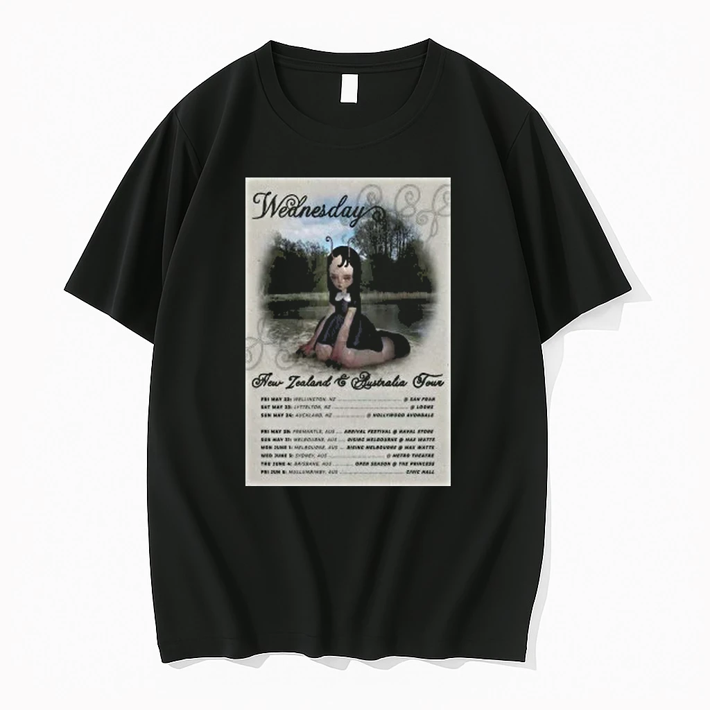 Wednesday Nz And Aus Tour 2026 Shirts