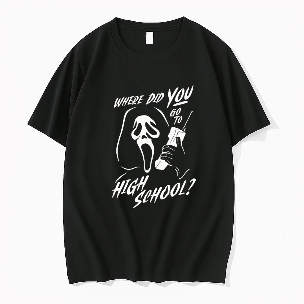 Where Did You Go To High School Ghostface Shirts