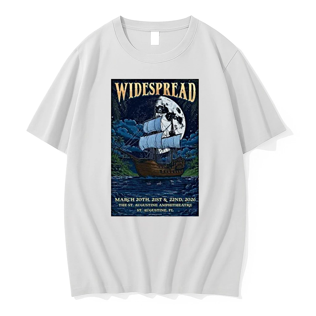 Widespread Panic Saint Augustine Fl March 20 22 2026 Saint Augustine Amphitheatre Shirts