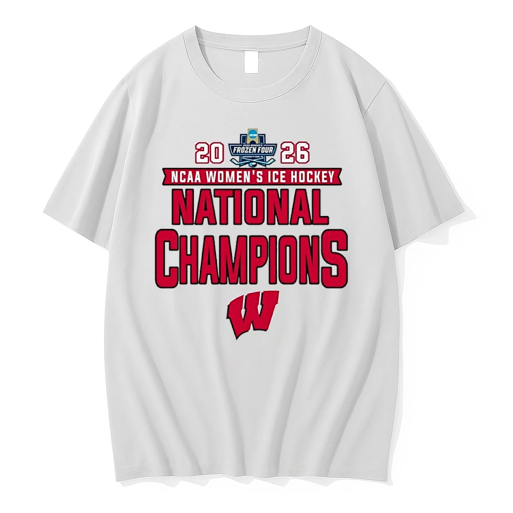 Wisconsin Badgers 2026 Ncaa Womens Ice Hockey National Champions Shirts